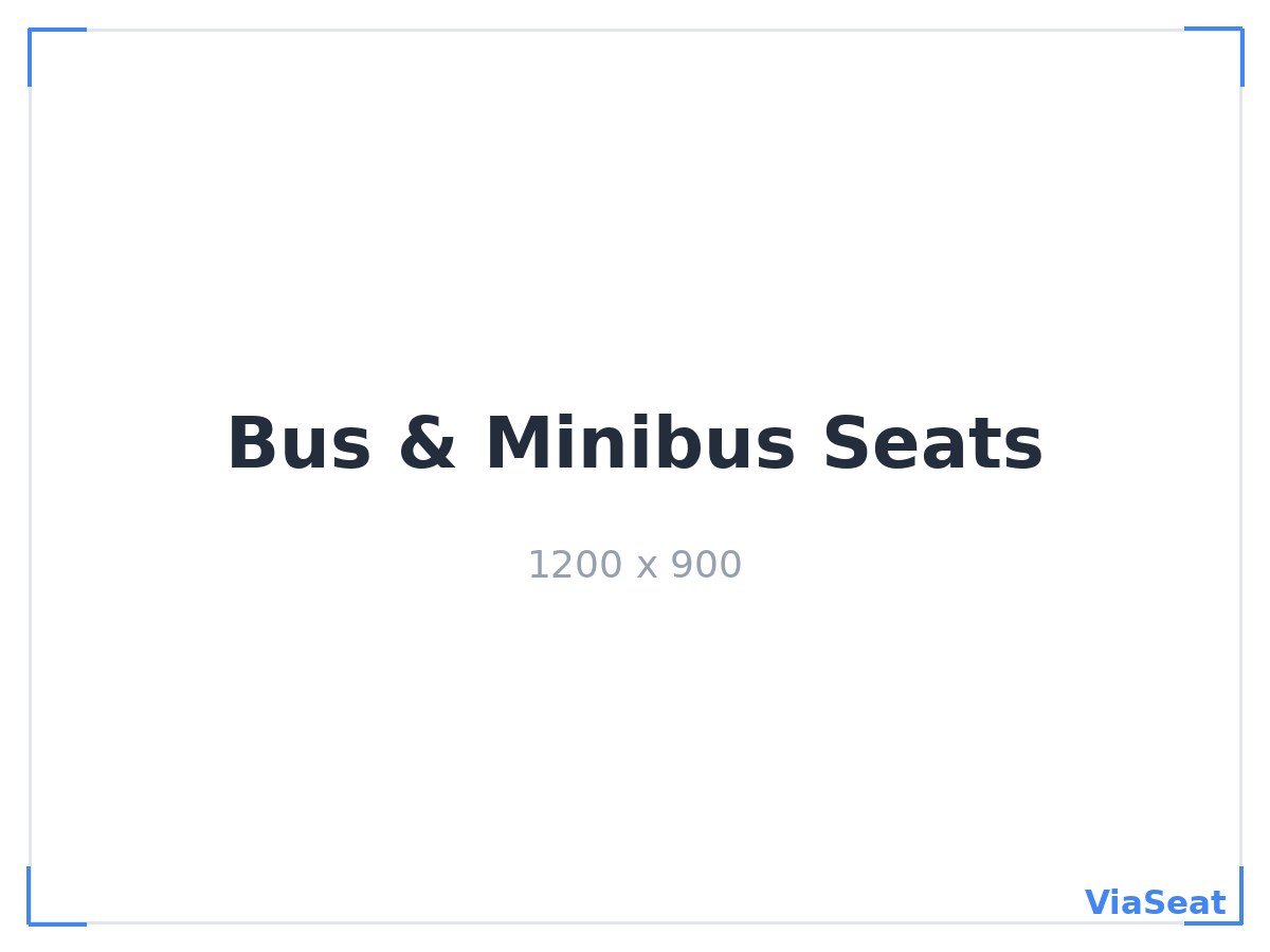 Bus and minibus seats